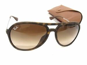 1円 ■美品■ Ray-Ban レイバン RB4201-F ALEX 565/13 59□16 3N サングラス メガネ 眼鏡 メンズ レディース ブラウン系 AU5859