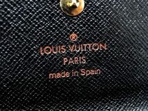 1円 ■極美品■ LOUIS VUITTON ルイヴィトン M63822 エピ ミュルティクレ4 4連 キーケース 鍵入れ メンズ レディース ブラック系 AS5835_画像4