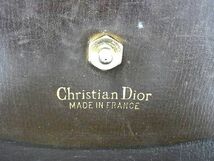 1円 ChristianDior クリスチャンディオール ヴィンテージ トロッター キャンバス ポーチ マルチケース 小物入れ ブラウン系 CB1672_画像5