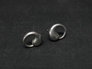 1円 TIFFANY&Co. ティファニー エルサペレッティ エターナルサークル SV925 ピアス アクセサリー レディース シルバー系 AN7177