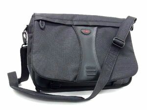 1円 ■極美品■ TUMI トゥミ 508C ナイロン ショルダーバッグ ビジネスバッグ メッセンジャーバッグ メンズ ブラック系 AT8296