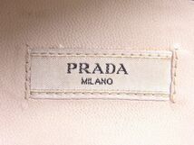 1円 PRADA プラダ パテントレザー ヒール パンプス リボン 表記サイズ 36 (約23cm) 靴 シューズ ブラウン系 AS5784_画像5