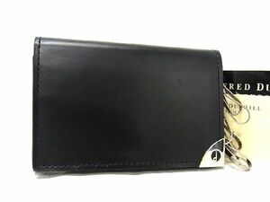 1円 ■美品■ dunhill ダンヒル レザー 6連 キーケース 鍵入れ メンズ ブラック系 BG6925