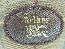 1円 ■美品■ Burberrys バーバリーズ キャンバス×レザー クラッチバッグ セカンドバッグ レディース メンズ ブラウン系 AV4493_画像5