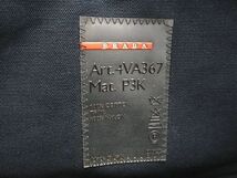 1円 PRADA プラダ プラダスポーツ キャンバス トートバッグ ハンドバッグ レディース ネイビー系 BG6695_画像6