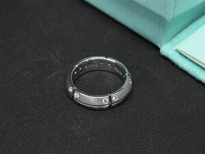 # превосходный товар # TIFFANY&Co Tiffany -тактный Lee me licca 750 K18WG бриллиант примерно 5.37g кольцо кольцо примерно 6 номер женский оттенок серебра AR9573