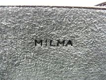 ■新品同様■ MILMA ミルマ レザー 2WAY クロスボディ ショルダーバッグ ハンドバッグ レディース ブラウン系 BH1133_画像8