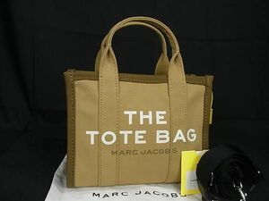 ■新品■未使用■ MARC JACOBS マークジェイコブス H062M01RE21 ザ カラーブロック キャンバス 2WAY トートバッグ カーキ系 AT5054