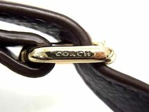 ■美品■ COACH コーチ レザー バッグ用 ショルダーストラップ 斜め掛け 肩掛け レディース パープル系 BH0824_画像4