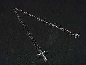 1円 TIFFANY＆Co ティファニー パロマピカソ ランダネスハートクロス SV925 ネックレス アクセサリー レディース シルバー系 AQ6115