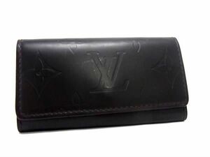 1円 LOUIS VUITTON ルイヴィトン M66440 モノグラムグラセ ミュルティクレ4 4連 キーケース 鍵入れ カフェ ブラウン系 BH1530