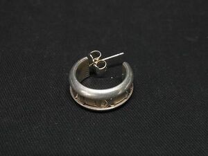 1円 ■美品■ TIFFANY＆Co ティファニー アトラス SV925 片耳のみ ピアス アクセサリー シルバー系 BG6144