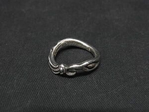 1円 LONE ONES ロンワンズ インフィニティリング ダイヤモンド 0.02ct リング 指輪 アクセサリー 約6号 シルバー系 AS7049