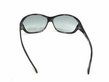 1円 PRADA プラダ SPR25G 68□14 77I-3M1 125 サングラス メガネ 眼鏡 レディース メンズ ブラック系 AX0577_画像2