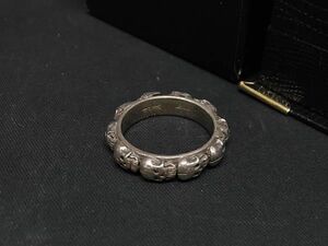 1円 Loree Rodkin ローリーロドキン SV925 スカル ドクロ リング 指輪 アクセサリー 約19号 メンズ シルバー系 CB1717