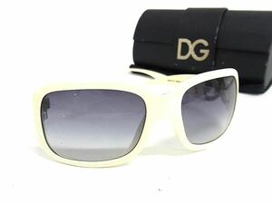 1円 DOLCE＆GABBANA ドルチェ&ガッバーナ DG6017-B 508/8G 60□19 115 サングラス メガネ 眼鏡 ホワイト系 AS7064