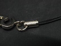 1円 ■極美品■ CHANEL シャネル ココマーク 005A NO,5 携帯ストラップ キーホルダー レディース メンズ シルバー系 AU5792_画像4