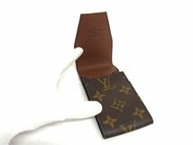 1円 ■極美品■ LOUIS VUITTON ルイヴィトン M63024 モノグラム エテュイ シガレットケース 煙草ケース ブラウン系 CB1803_画像3