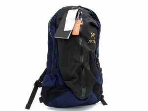 1円 ■美品■ ARC’TERYX アークテリクス ナイロン リュックサック デイパック バックパック メンズ レディース ブラック系 AS6172