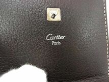 ■新品■未使用■ Cartier カルティエ マストライン レザー コインケース コインパース 小銭入れ ブラウン系 CC0819_画像4