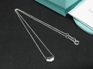 ■新品■未使用■ TIFFANY＆Co ティファニー エルサペレッティ ビーン SV925 ネックレス ペンダント アクセサリー シルバー系 AS6684