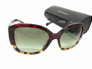 ■極美品■ BURBERRY バーバリー B 4248-F 3635/8E サングラス メガネ 眼鏡 メンズ レディース ブラウン系 AV1754