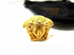 ■極美品■ VERSACE ヴェルサーチ メデューサ ピンブローチ ピンバッジ アクセサリー ゴールド系 BI0436