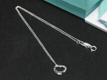 ■新品■未使用■ TIFFANY＆Co ティファニー エルサペレッティ オープンハート SV925 ネックレス アクセサリー シルバー系 AS7422_画像1