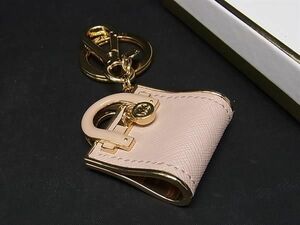 ■新品■未使用■ MICHAEL KORS マイケルコース バッグモチーフ キーホルダー バッグチャーム レディース ピンク系×ゴールド系 BE9031