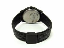 1円 ■稼働品■美品■ TIMEX タイメックス TW2U61600 SS クオーツ 5気圧防水 腕時計 ウォッチ メンズ レディース ブラック系 CB1778_画像3