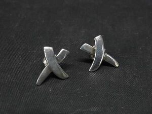 1円 TIFFANY＆Co ティファニー パロマピカソ グラフィティキス SV925 ピアス アクセサリー レディース シルバー系 BE9883