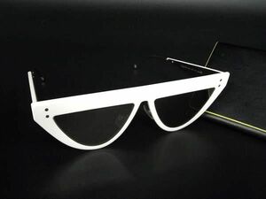 1円 ■極美品■ FENDI フェンディ FF0371/S VK6UE サングラス メガネ 眼鏡 ホワイト系 AS8093