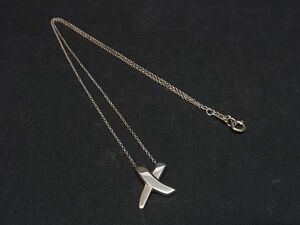 1円 TIFFANY＆Co ティファニー パロマピカソ グラフィティキス SV925 ネックレス ペンダント アクセサリー レディース シルバー系 AW2656