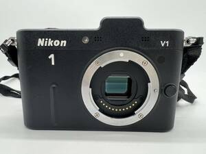 ニコン NIKON 1 V1 ボディ ブラック ミラーレス一眼カメラ 動作未確認【3821】