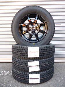 新品☆ブリヂストン☆W300☆145/80R12LT☆ハイゼットエブリ－キャリ-サンバ－Nバンアトレーアクティバモスピクシスクリッパー等に