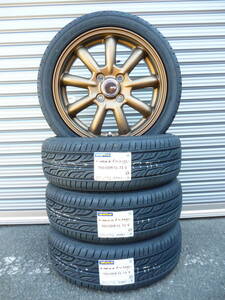 グッドイヤー☆LS2000ハイブリッドⅡ☆165/50R15☆軽自動車コペンエッセekスポーツアルトワークスワゴンRムーヴラパンSS☆マットブロンズ