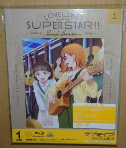 ラブライブ! スーパースター!!2nd Season Blu-ray 1巻(特装限定版)　※ライブ最速先行応募シリアルなし