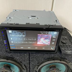 carrozzeria FH-8500DVS Apple CarPlay対応 カロッツェリア DVD CD USB ディスプレイオーディオ マルチメディアオーディオ 