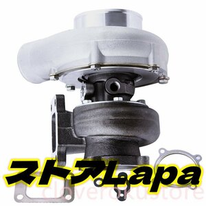 122ー　T3 アンチサージ GT35 タービン 600PS　1JZ-GTE 2JZ-GTE RB25DET RB26DETT SR20DET R32～R34 S14 S15 JZX100 エキマニ アウトレット