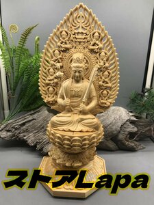 極上品 虚空蔵菩薩 仏師で仕上げ品 稀少 珍品 精密細工 木造仏像 虚空蔵菩薩座像