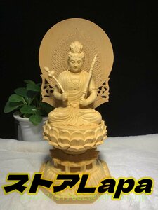 極上品 最高級 仏教工芸品 仏壇仏像 木工細工 精密彫刻 虚空蔵菩薩座像