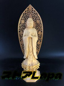 新作　釈迦牟尼 極上彫　仏教工芸品　仏像　木彫　釈迦如来　精密彫刻