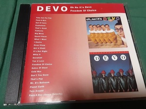 DEVO　ディーヴォ◆『Oh No It's Devo/Freedom Of Choice』輸入盤CDユーズド品