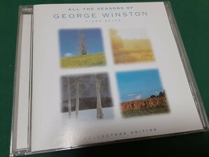 GEORGE WINSTON　ジョージ・ウィンストン◆『オール・ザ・シーズンズ・オブ…』ベスト 日本盤CDユーズド品