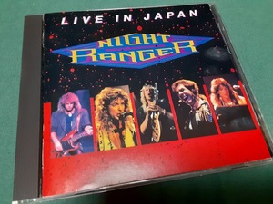 NIGHT RANGER ナイト・レンジャー◆『ライヴ・イン・ジャパン』日本盤CDユーズド品