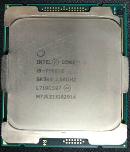 Intel Core i9-7980XE 動作確認済