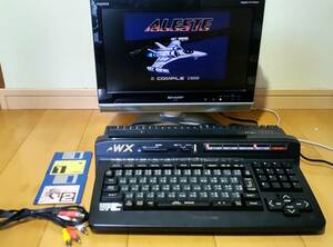 MSX2+ Panasonic FS-A1WX メモリ256KB増設 ベルトレスFDD搭載 動作確認済み おまけ付き