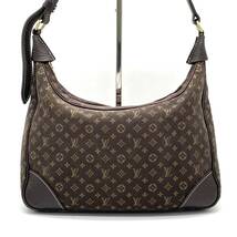 1円 LOUIS VUITTON ルイヴィトン モノグラム ミニラン エベヌ ブローニュ ショルダーバッグ M95225_画像2