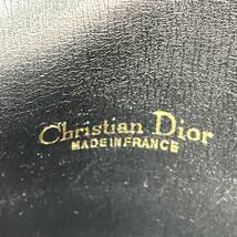 1円 極美品 Christian Dior クリスチャンディオール トロッター トートバッグ ハンドバッグ ショルダー CDロゴ ゴールド金具_画像9