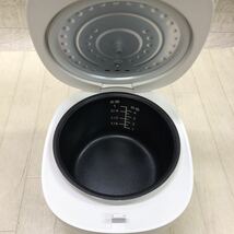 美品 通電確認◎ PURETONE 多機能4合炊飯器 4合炊き HTS-350WH ホワイト 付属品欠品_画像5